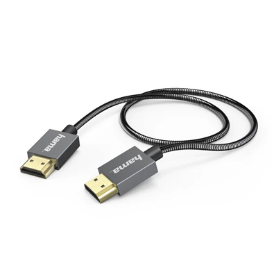 Hama "Elite" High speed HDMI kábel ethernettel, 0,75m