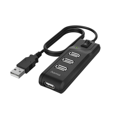 Hama 00200118 FIC USB 2.0 HUB buspowered