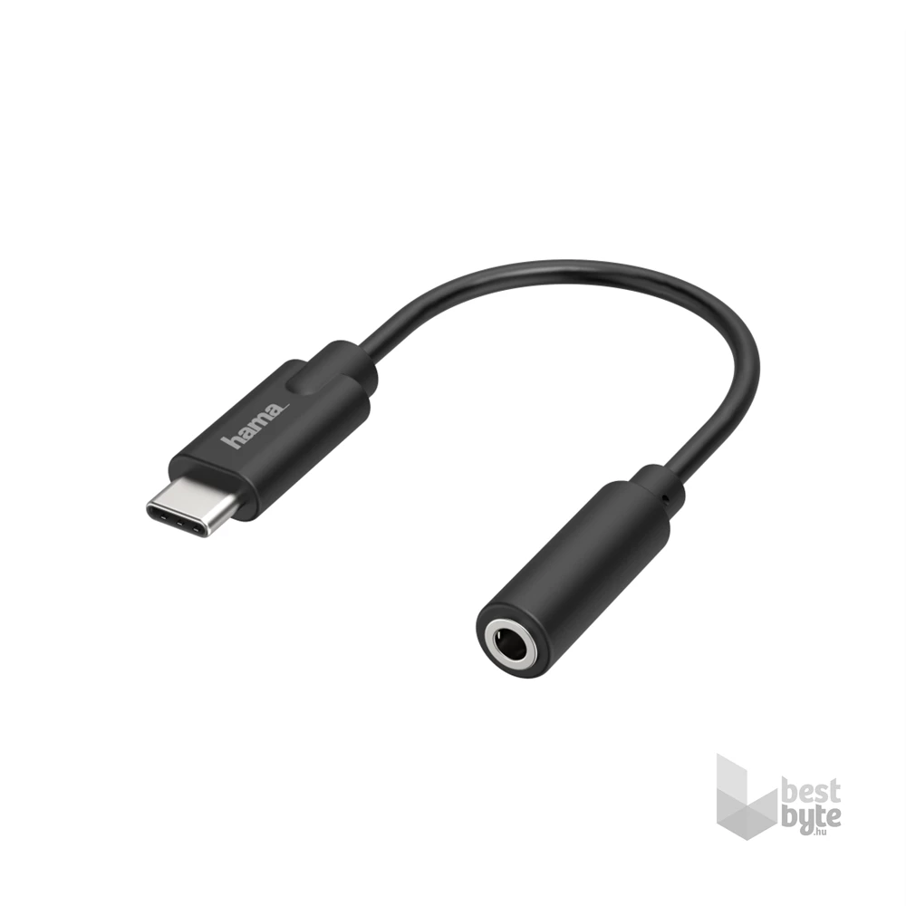 Hama 00200318 FIC USB Type-C - 3,5mm jack audio adapter
