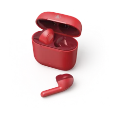 Hama 00184075 FREEDOM LIGHT True Wireless Bluetooth piros fülhallgató