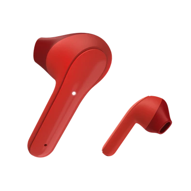 Hama 00184075 FREEDOM LIGHT True Wireless Bluetooth piros fülhallgató