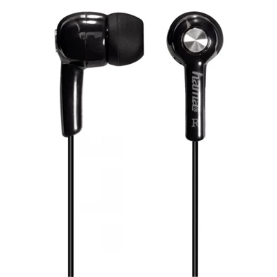 Hama HK-2114 In-Ear mikrofonos fekete fülhallgató