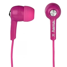 Hama HK-2114 In-Ear mikrofonos pink fülhallgató