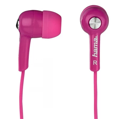 Hama HK-2114 In-Ear mikrofonos pink fülhallgató