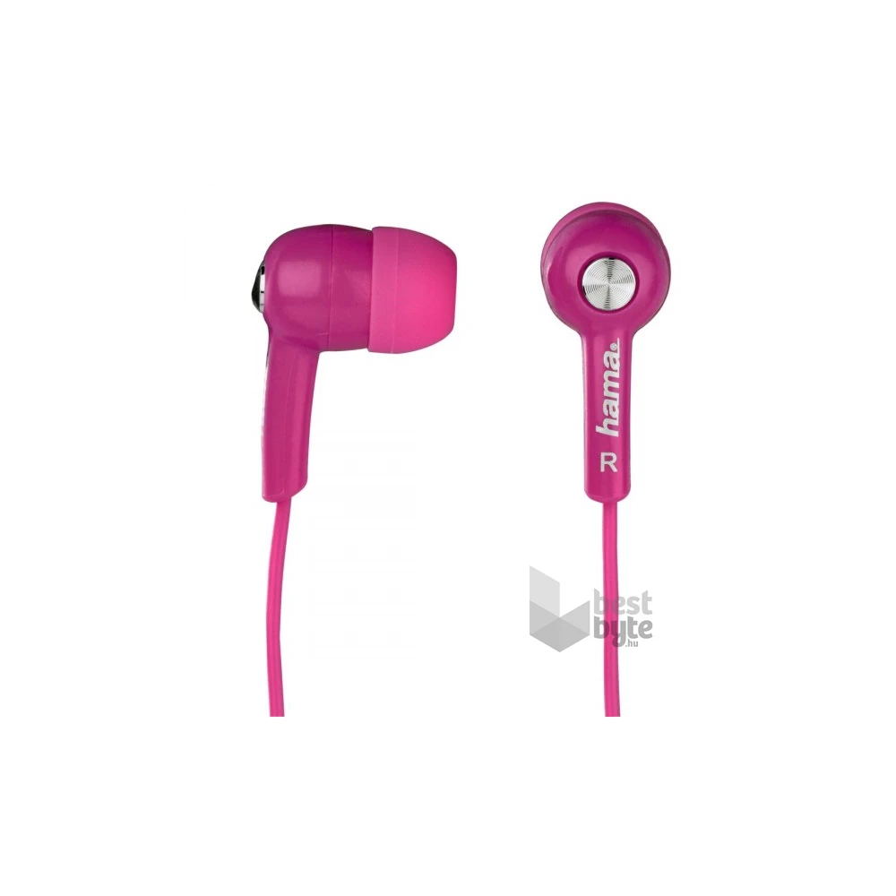Hama 122692 HK-2114 In-Ear mikrofonos pink fülhallgató