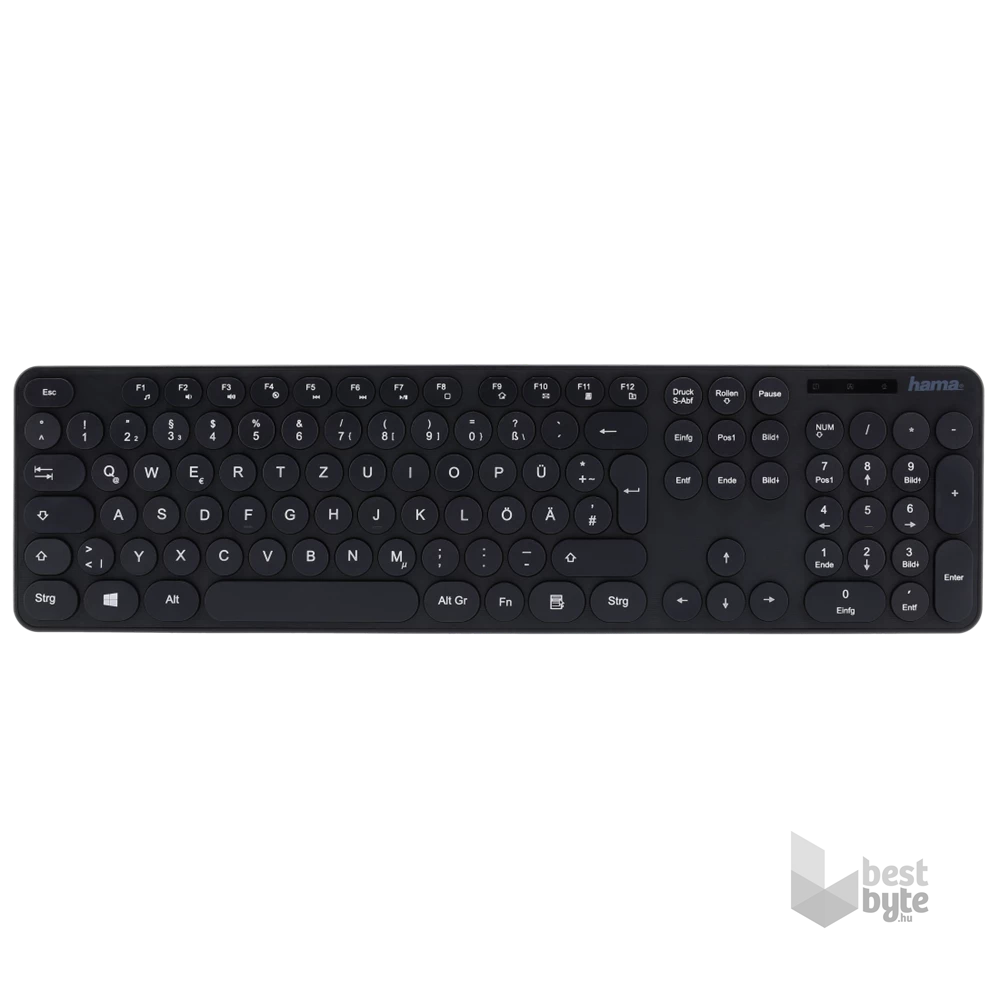 Hama 182674 "KC-500" HUN USB fekete billentyűzet