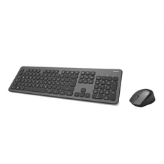 Hama 13182677 "KMW-700" antracit vezeték nélküli billentyűzet + egér