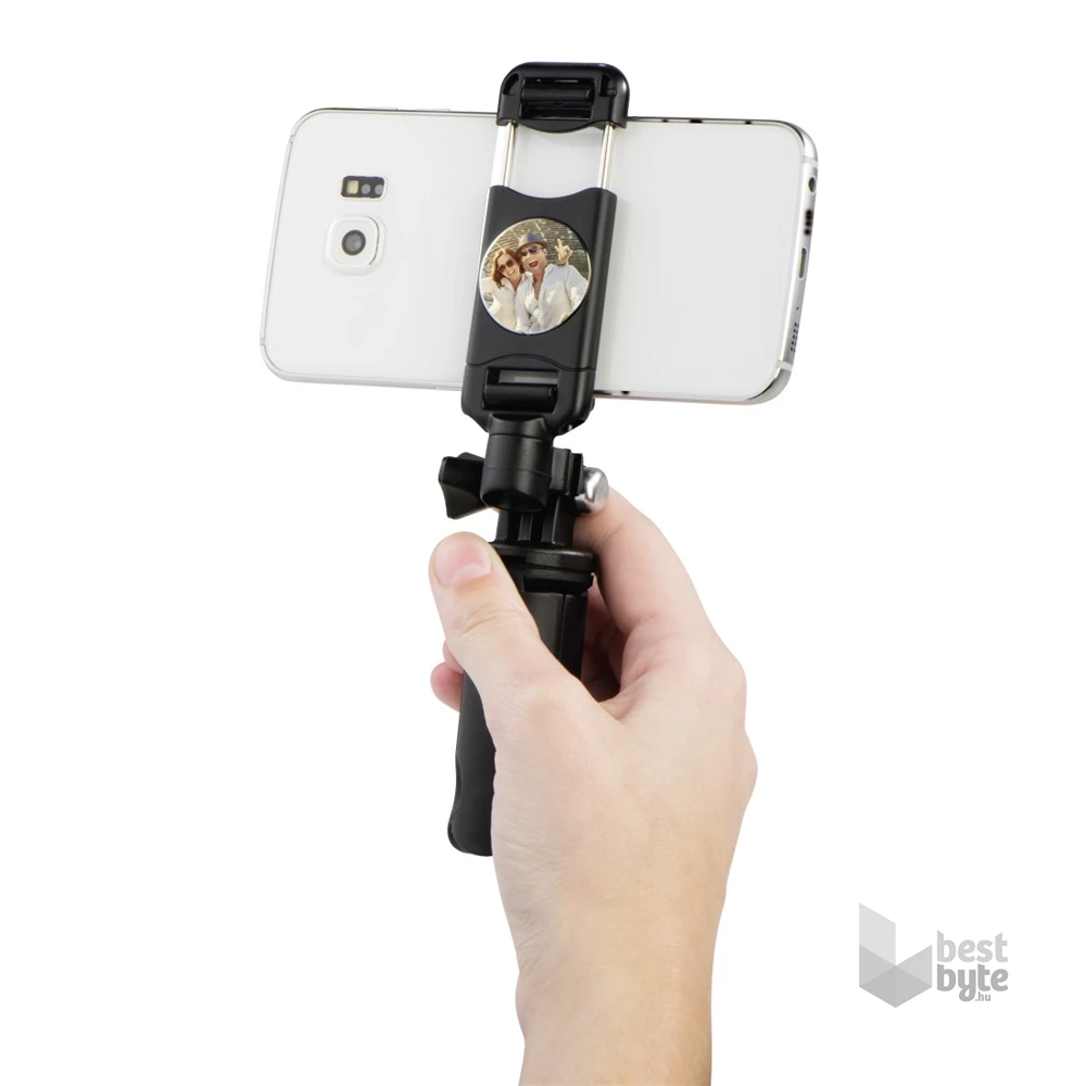 Hama 00004632 "Pocket" tükrös selfie markolat/mini állvány