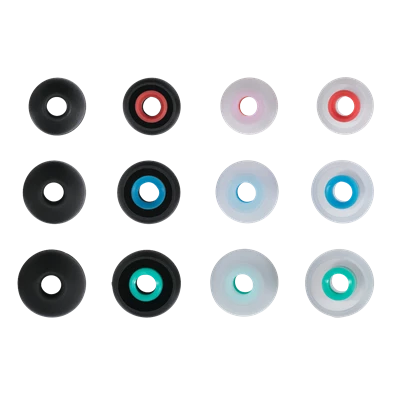 Hama 00184151 S-L méret fekete/fehér fülhallgató tartlék szilikon