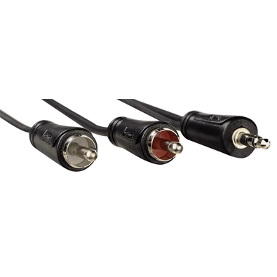 Hama ST 3,5mm jack-2rca 1,5m összekötőkábel