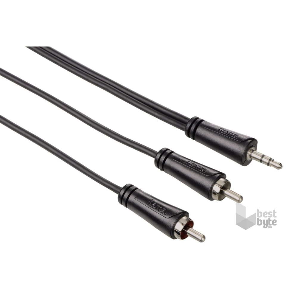 Hama ST 3,5mm jack-2rca 1,5m összekötőkábel