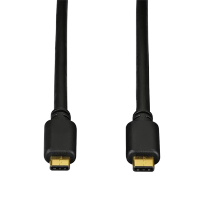Hama 135737 USB 3.1 Type-C - USB Type-C 0,75m fekete adatkábel