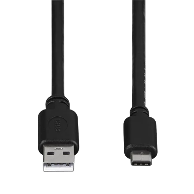 Hama USB Type-C - USB A 0,25m fekete adatkábel
