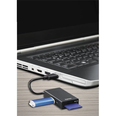 Hama USB Type-C kártyaolvasó, HUB és OTG adapter kombó