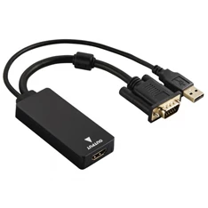 Hama USB (audió) + VGA HDMI adapter