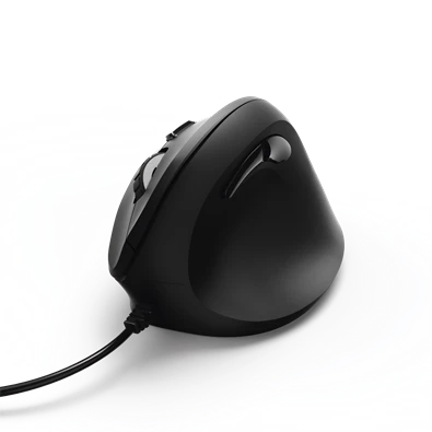 Hama 00182698 "VERTICAL ERGONOMIC EMC-500" fekete USB egér