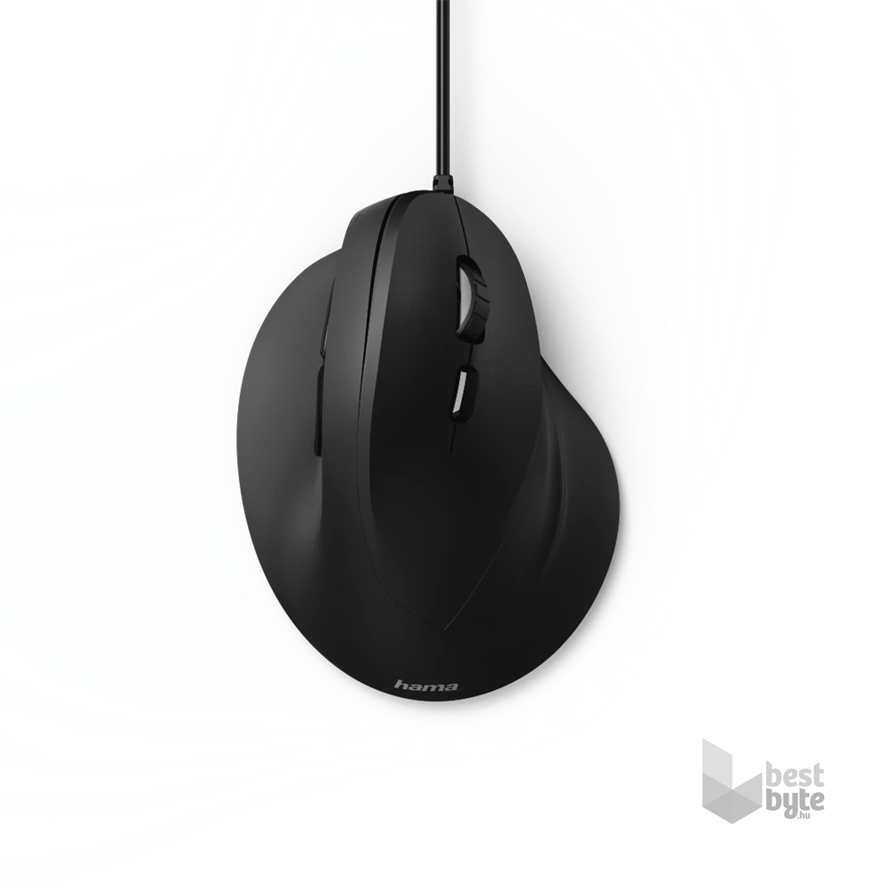 Hama 00182698 "VERTICAL ERGONOMIC EMC-500" fekete USB egér