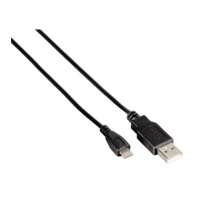 Hama 104832 fekete 1,45m micro USB adatkábel