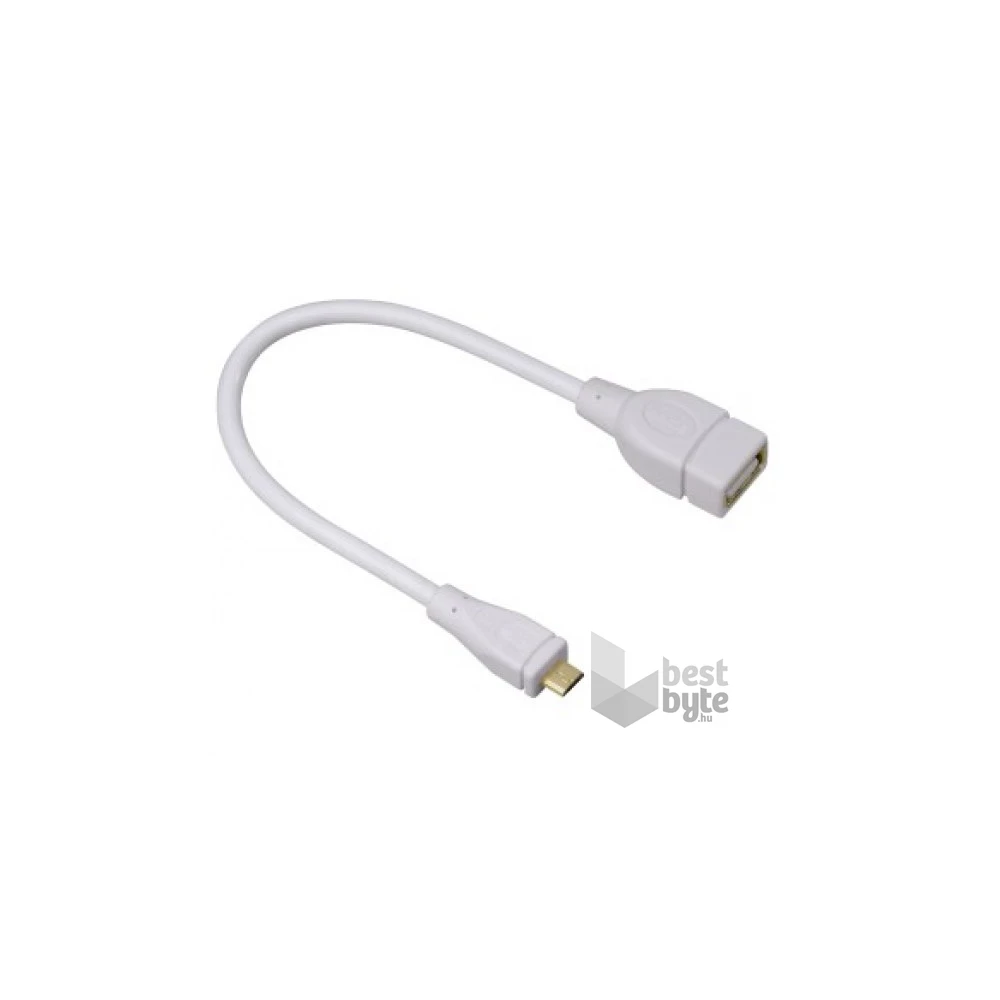 Hama 00054518 micro USB (OnTheGo) fehér adapter