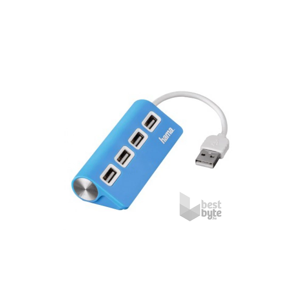 Hama 4 portos kék USB HUB