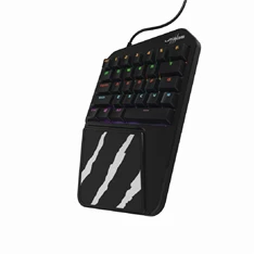 URAGE by Hama 186062 "Exodus 410" egykezes mobil gamer billentyűzet