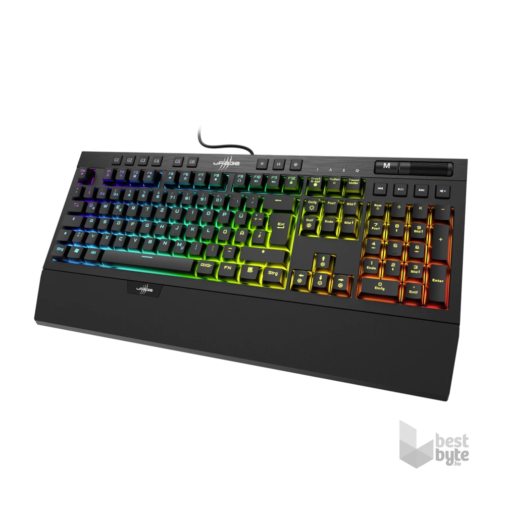 URAGE by Hama 186013 "Exodus 900" (red switch) RGB mechanikus gamer billentyűzet