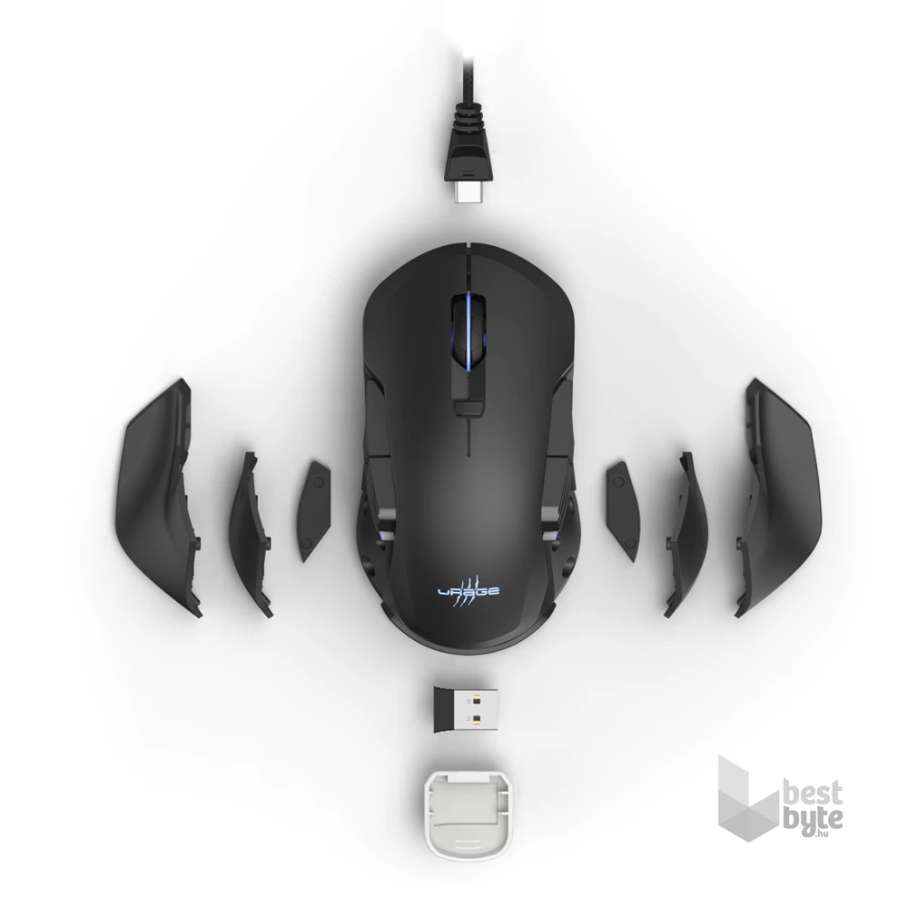 URAGE by Hama "Reaper Morph 1000" gamer egér