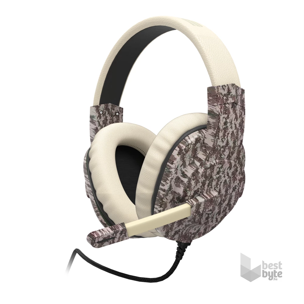 URAGE by Hama 00186079 "Soundz 333" camo desert gamer headset