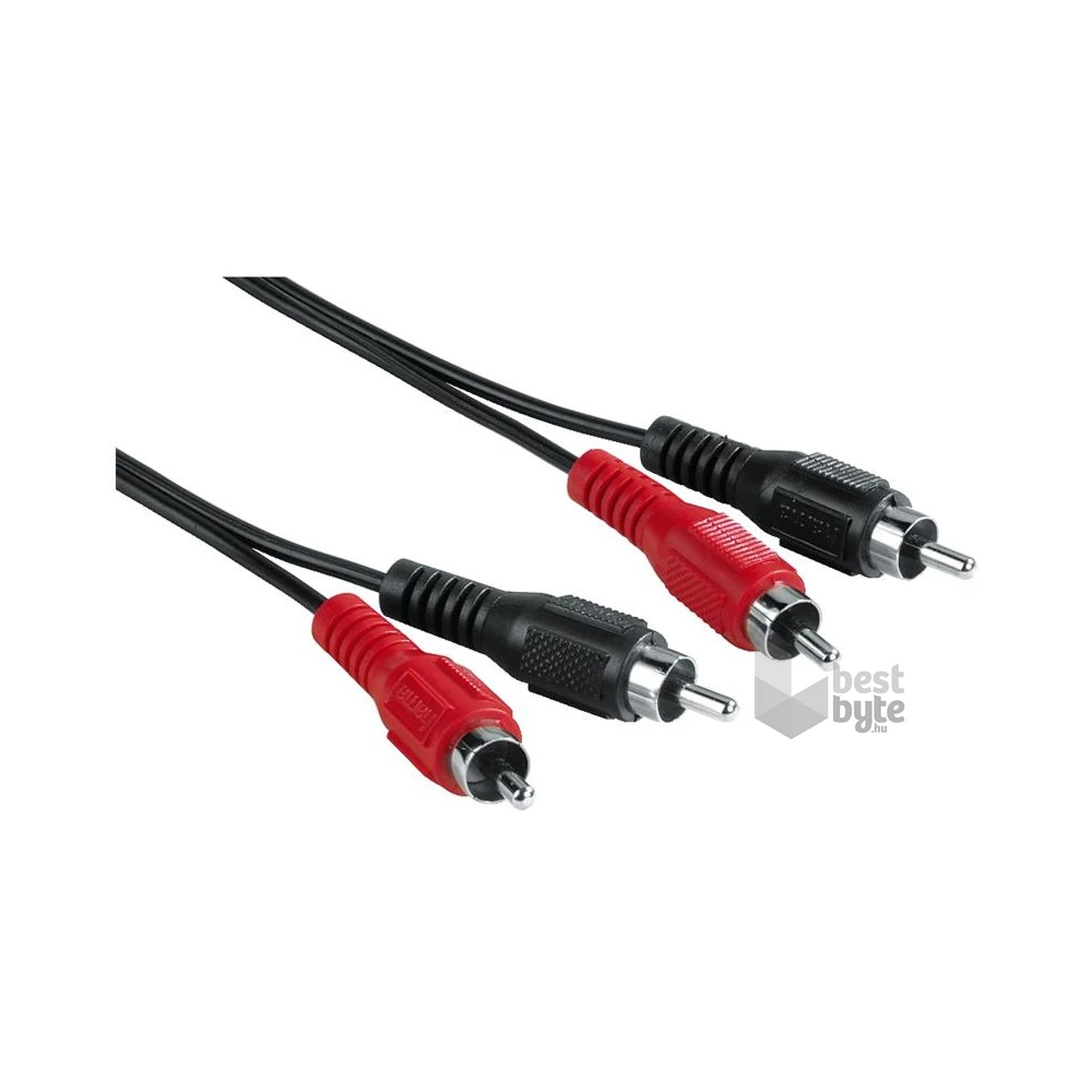 Hama 2x2 RCA 2,5m összekötő kábel