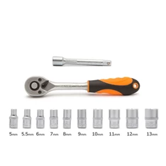 Handy 10857A 12 db-os 1/4" - 5-13 mm dugókulcs készlet