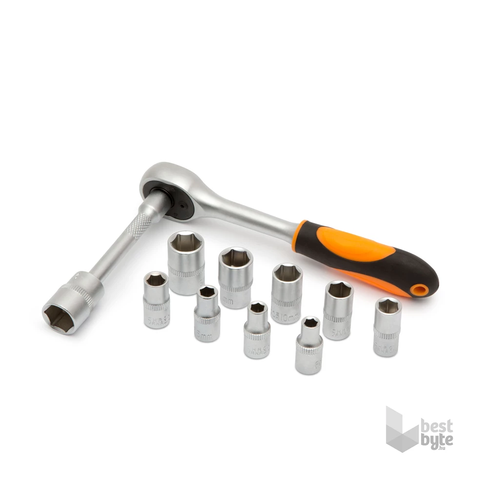 Handy 10857A 12 db-os 1/4" - 5-13 mm dugókulcs készlet