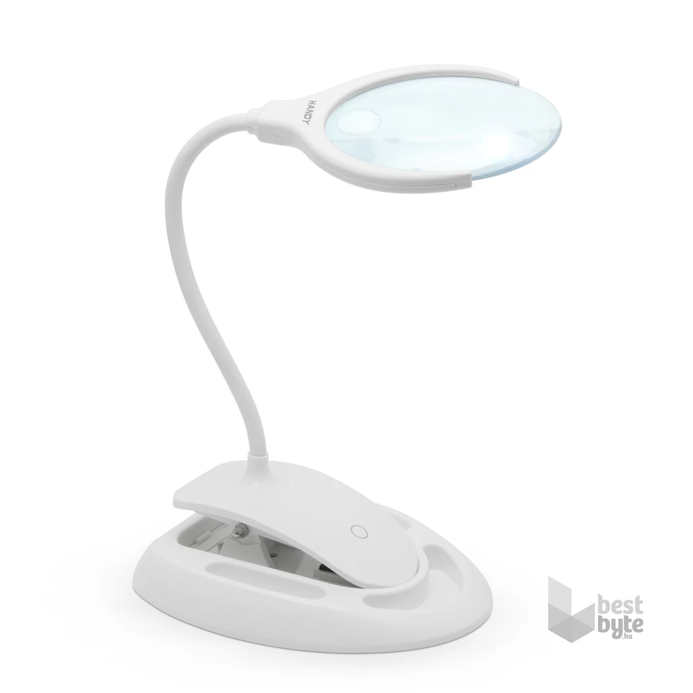 Handy Nagyítós, asztali LED lámpa érintőkapcsolóval, akkumulátorral