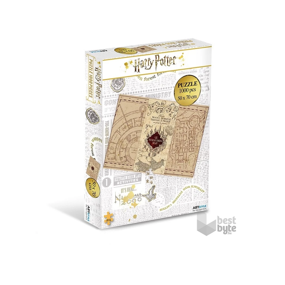 Harry Potter "Marauder`s Map" 1000 darabos kirakó