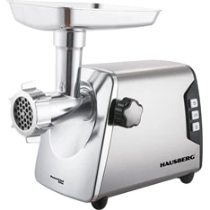 Hausberg HB-3460 2500W rozsdamentes acélházas, réz motor húsdaráló