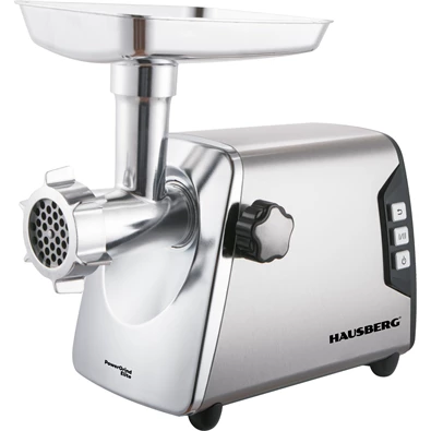 Hausberg HB-3460 2500W rozsdamentes acélházas, réz motor húsdaráló