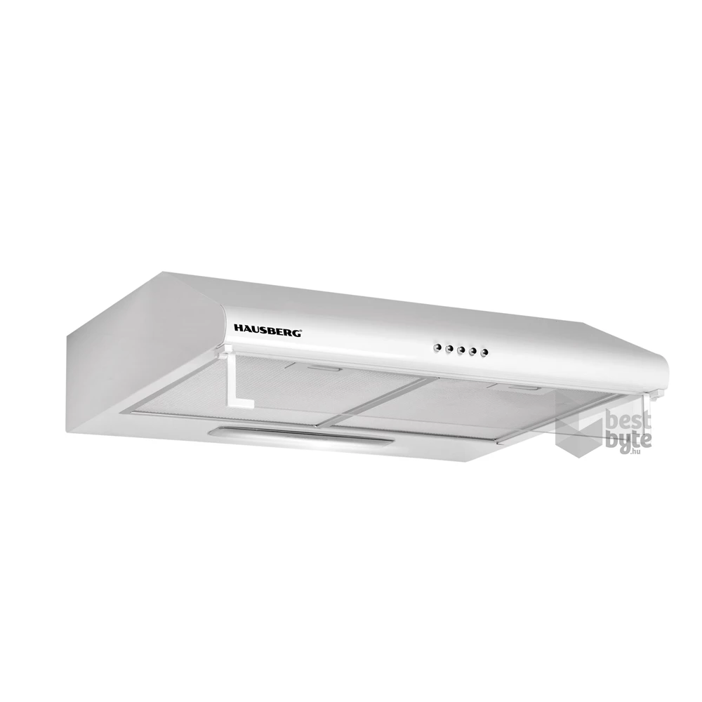 Hausberg HB-1225AB klasszikus, fehér, méret:60 cm, zajszint:78 dB, páraelszívó