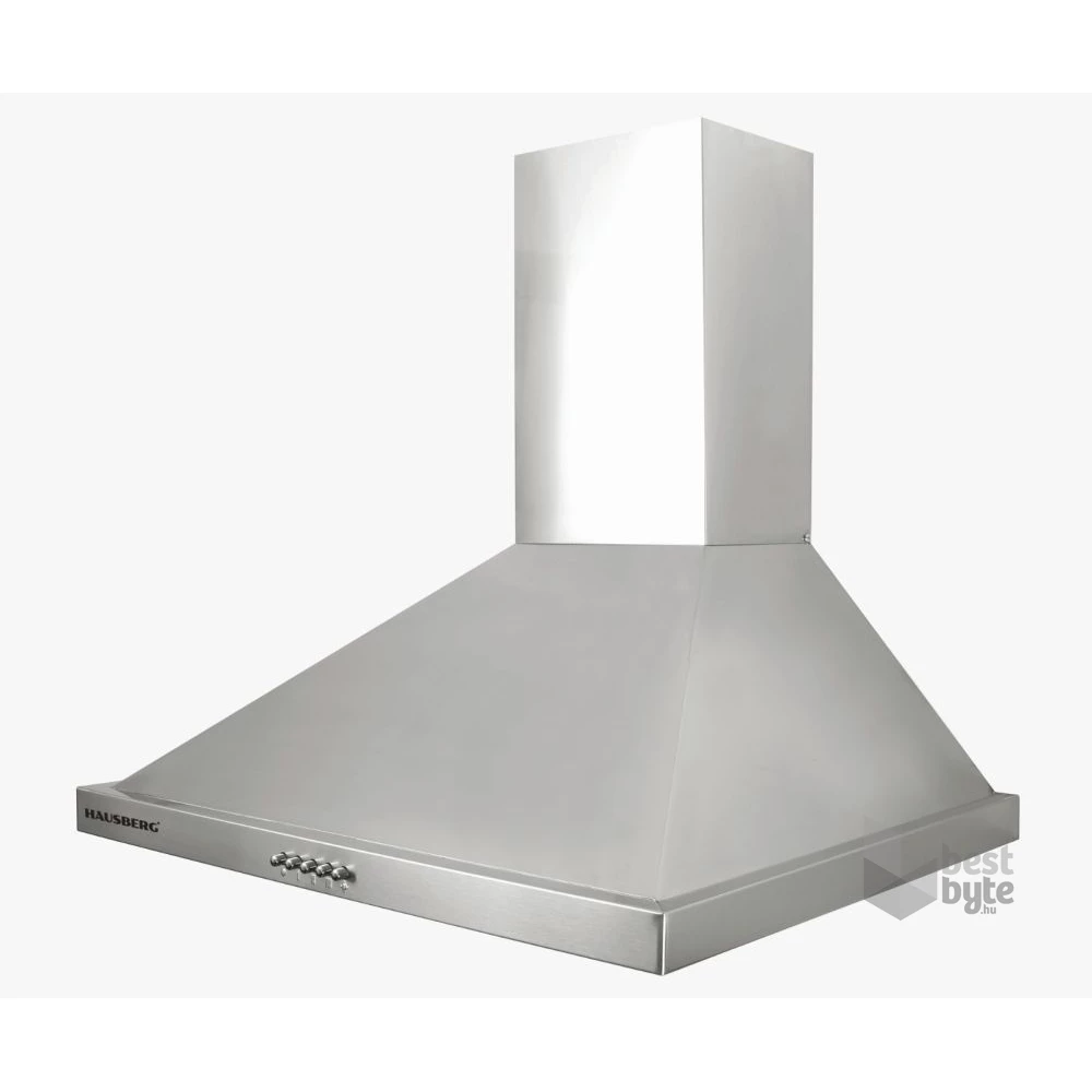 Hausberg HB-1260NG fekete, szabadonálló, kürtős, méret:59,9 cm, zajszint:56 dB, páraelszívó