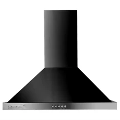 Hausberg HB-1260NG fekete, szabadonálló, kürtős, méret:59,9 cm, zajszint:56 dB, páraelszívó