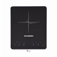 Hausberg HB-1526AB 2000W fekete  elektromos egylapos indukciós főzőlap érintésvezérléssel