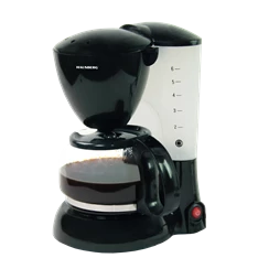 Hausberg HB-3650NG 800W fekete filteres kávéfőző, 600ml kiöntő kancsóval