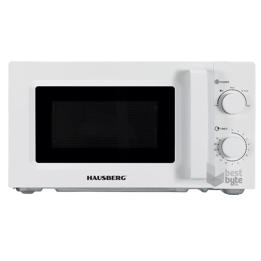 Hausberg HB-8008AB 700W 20L fehér mikrohullámú sütő