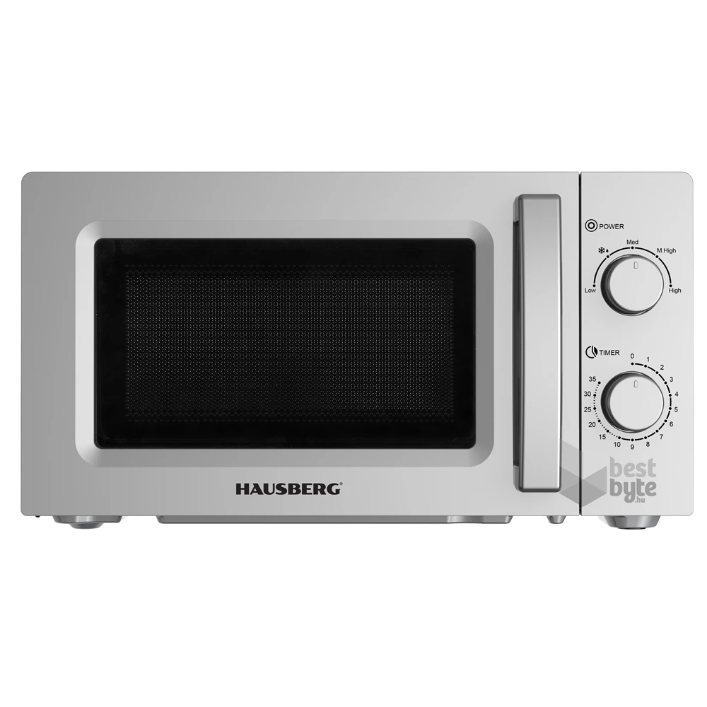 Hausberg HB-8008GR 700W 20L szürke mikrohullámú sütő