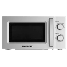 Hausberg HB-8008GR szürke mikrohullámú sütő 20L 700W