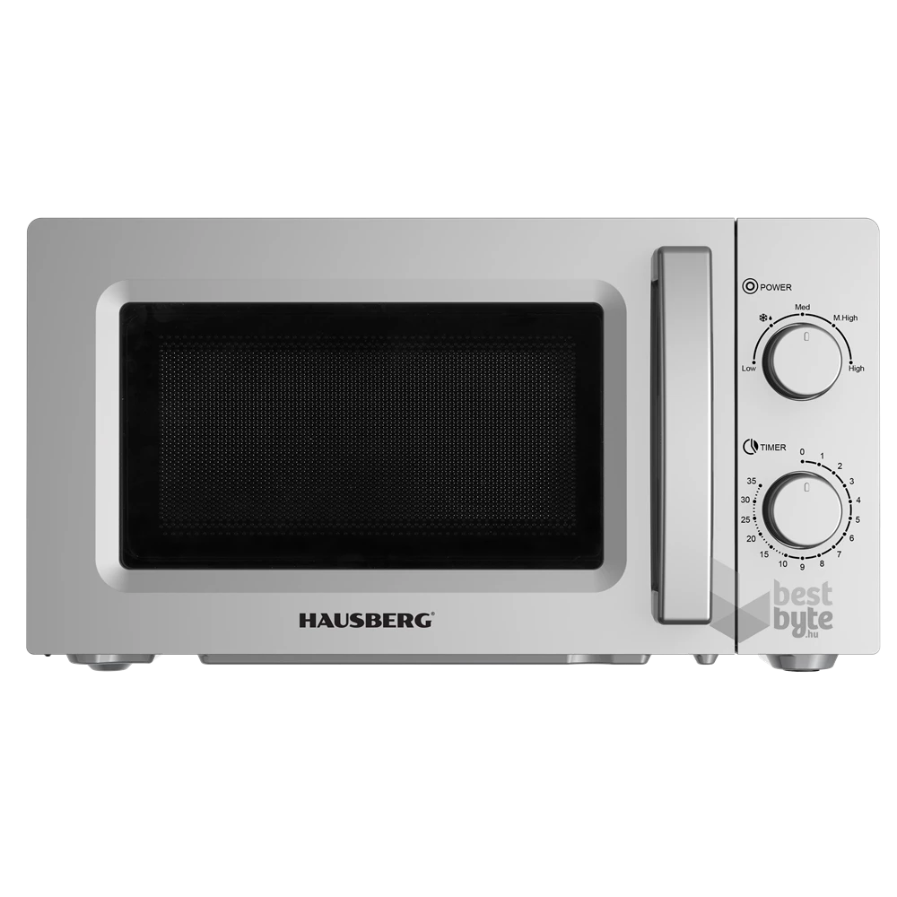 Hausberg HB-8008GR 700W 20L szürke mikrohullámú sütő