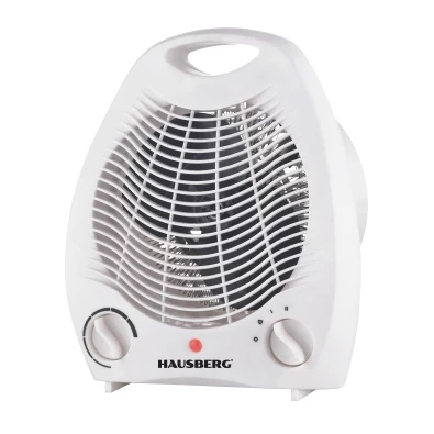 Hausberg HB-8501AB 2000W fehér elektromos hősugárzó ventillátorral