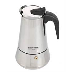 Hausberg HB-H 461 rozsdamentes acél 6 személyes kotyogós kávéfőző