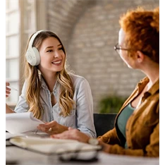 Haylou S30 WHITE Bluetooth fehér fejhallgató