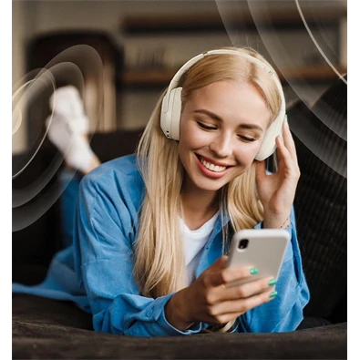 Haylou S30 WHITE Bluetooth fehér fejhallgató