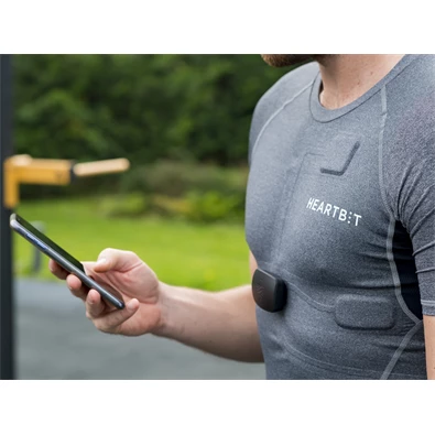 HeartBit "L" szürke férfi póló