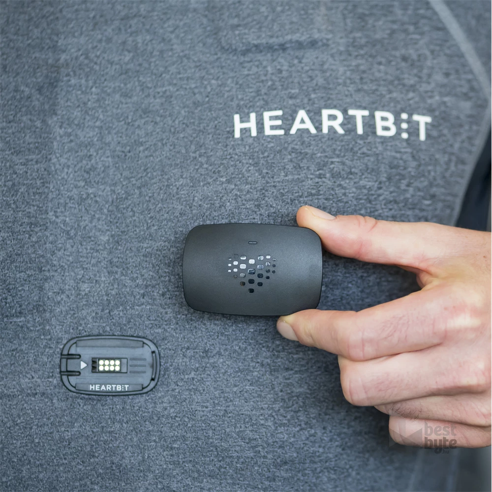 HeartBit "L" szürke férfi póló